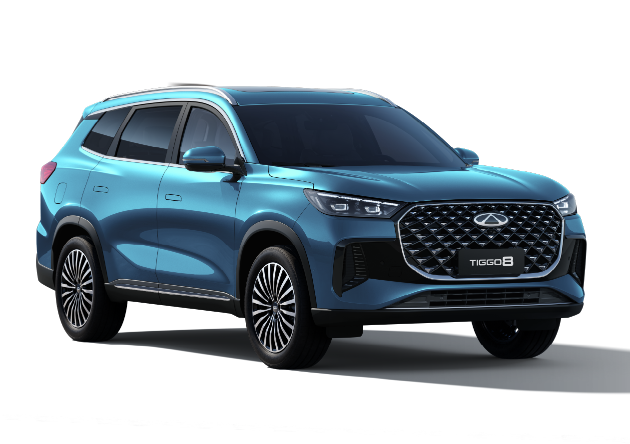 Chery Tiggo 8 edition in Reef Blue