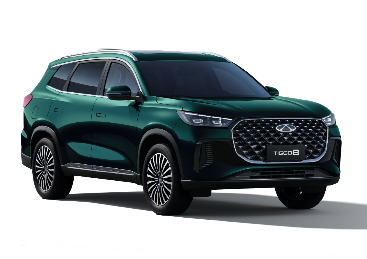 Chery Tiggo 8 edition in Forest Green