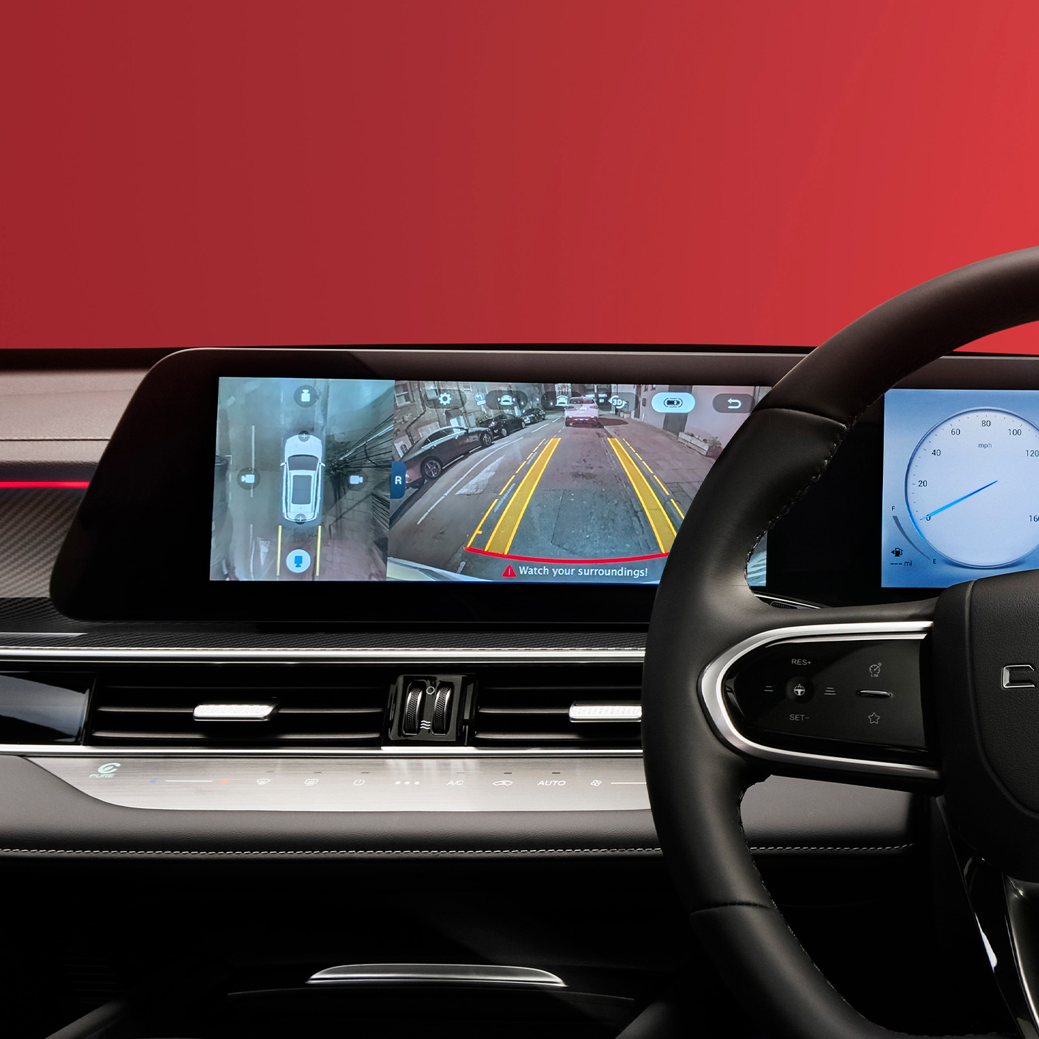 Full Visibility With 540° Camera